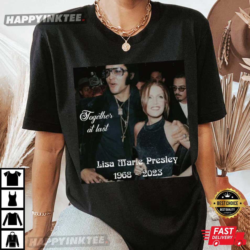 RIP Lisa Marie Presley 1968 - 2023 Gift For Fan T-Shirt