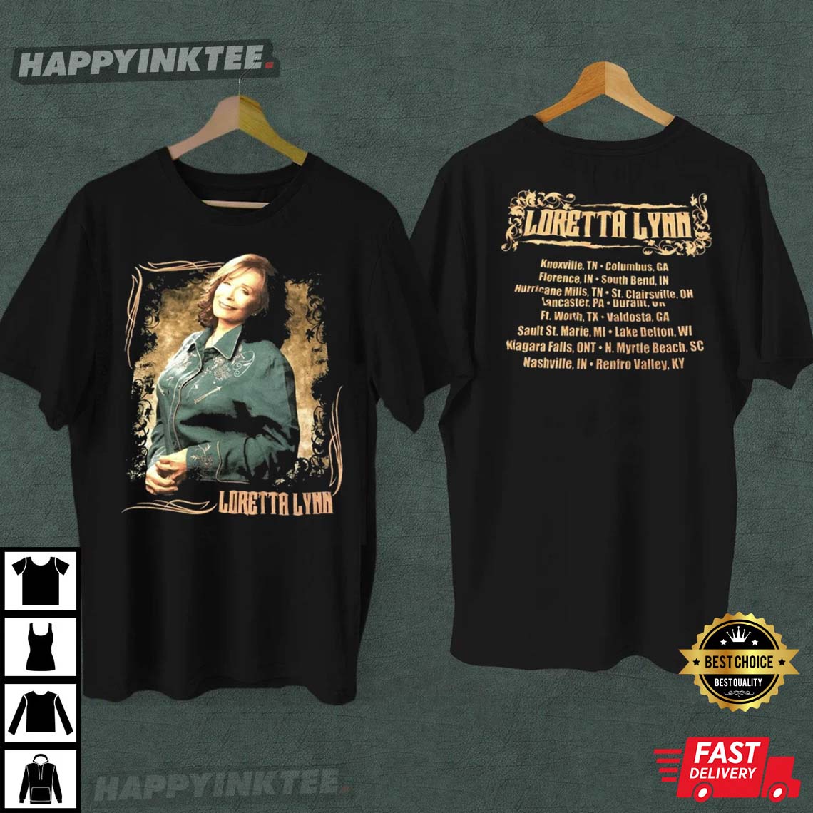 RIP Loretta Lynn Country Music Coal Miner's Daughter T-Shirt