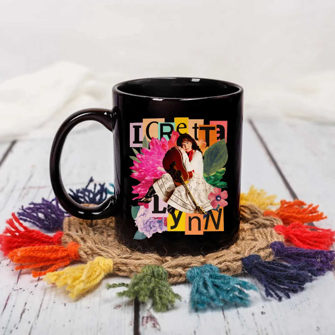 RIP Loretta Lynn Mug Vintage 90s Mug