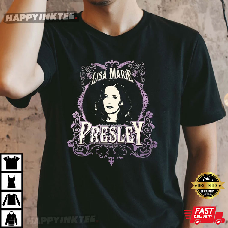 RIP Memorial Pullover Lisa Marie Presley T-Shirt