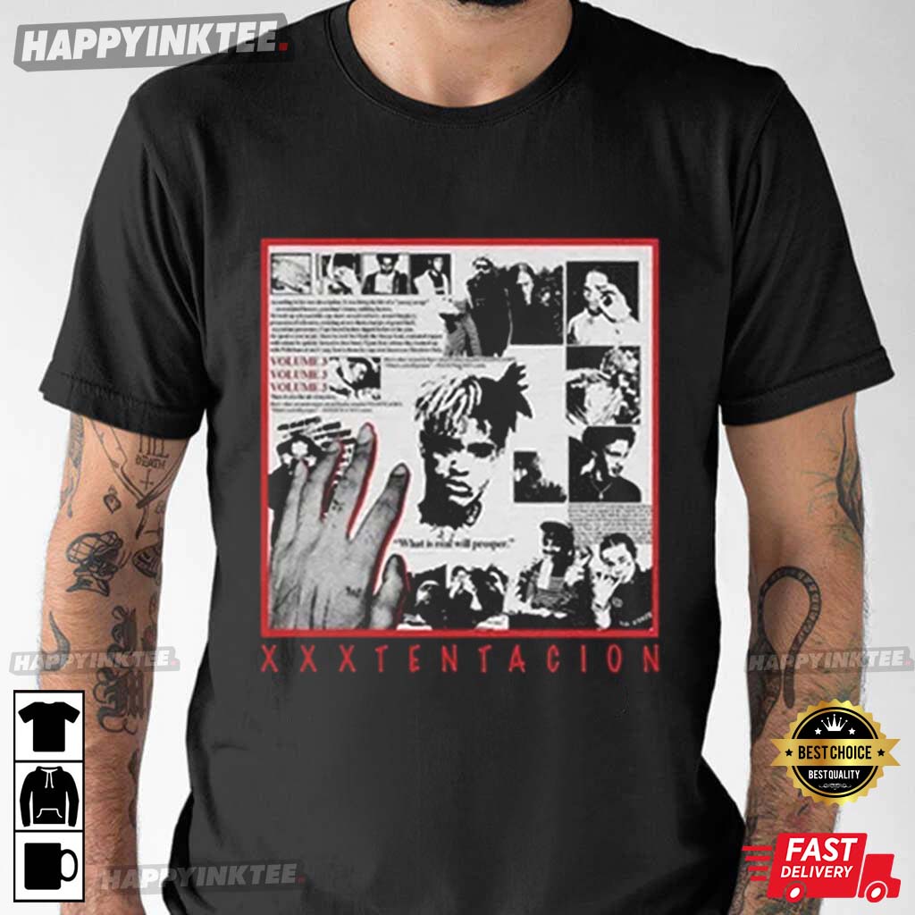 Rapper XXXTentacion Hip Hop Merch T-Shirt