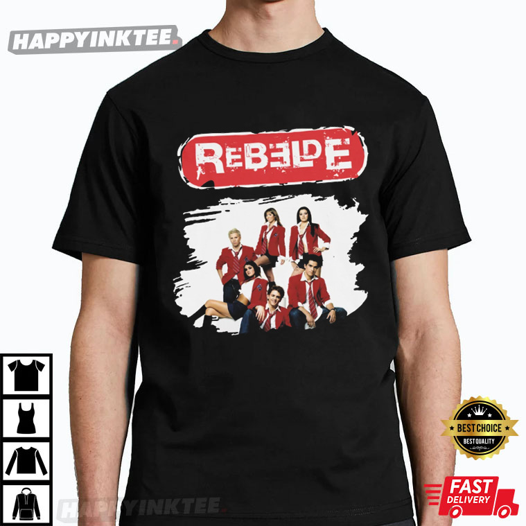 Rebelde 2004 Concert Music Tour T-Shirt