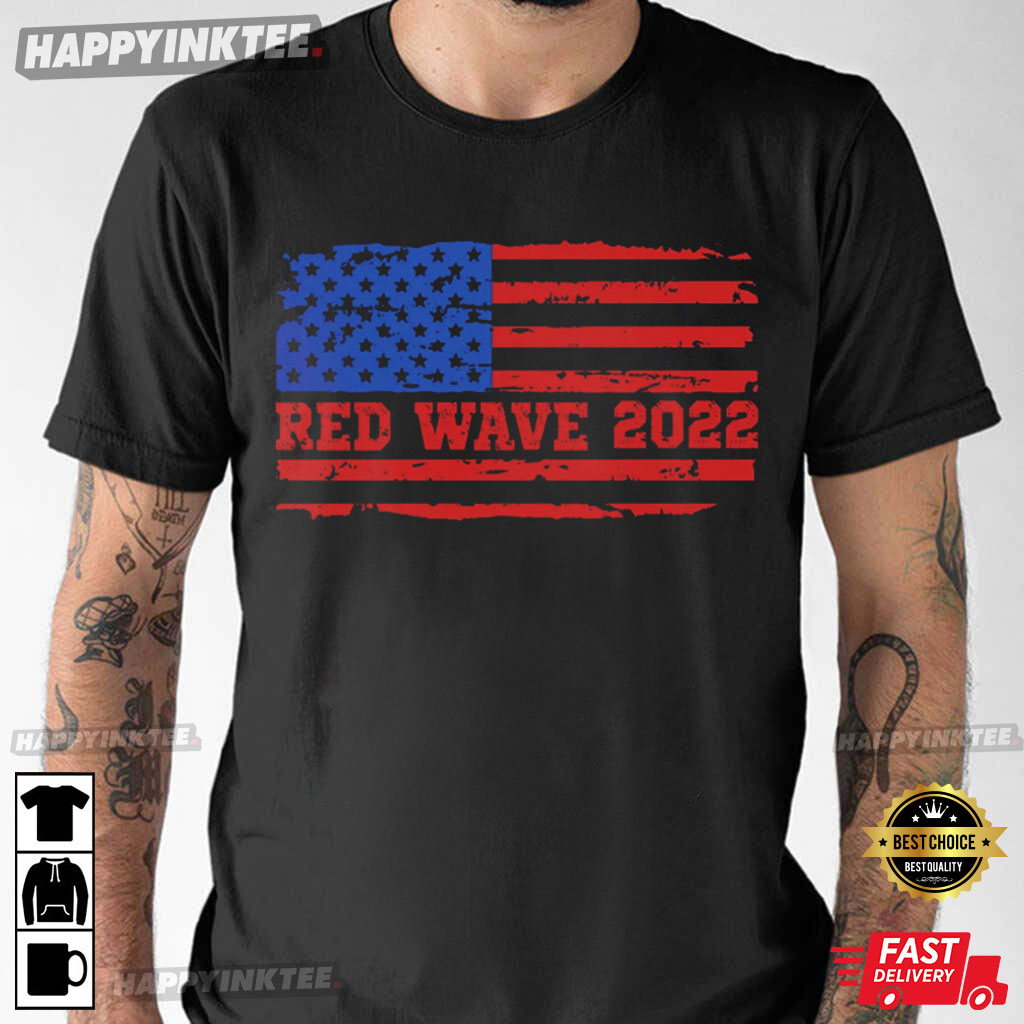 Red Wave 2022 Midterms Election Republican Vote T-Shirt