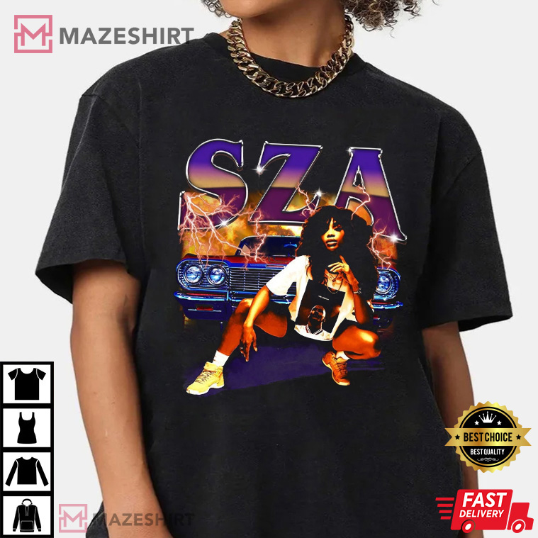 Retro SZA Vintage 90s Gift For Fans T-Shirt