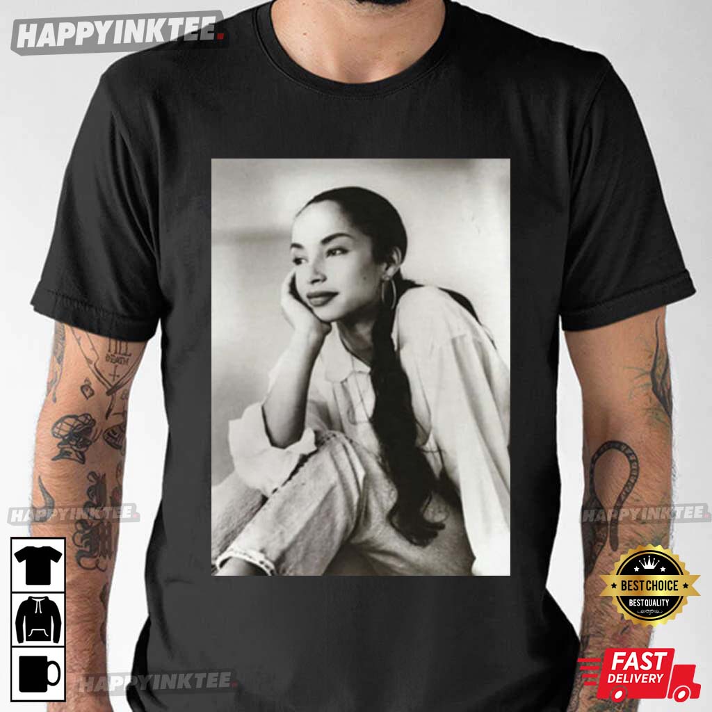 Retro Sade Adu Vintage Music Fan Gift T-Shirt - Bring Your Ideas, Thoughts And Imaginations Into Reality Today