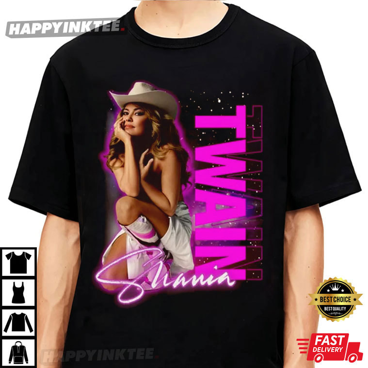 Retro Shania Twain Signature Gift For Music Fan T-Shirt - Bring Your Ideas, Thoughts And Imaginations Into Reality Today