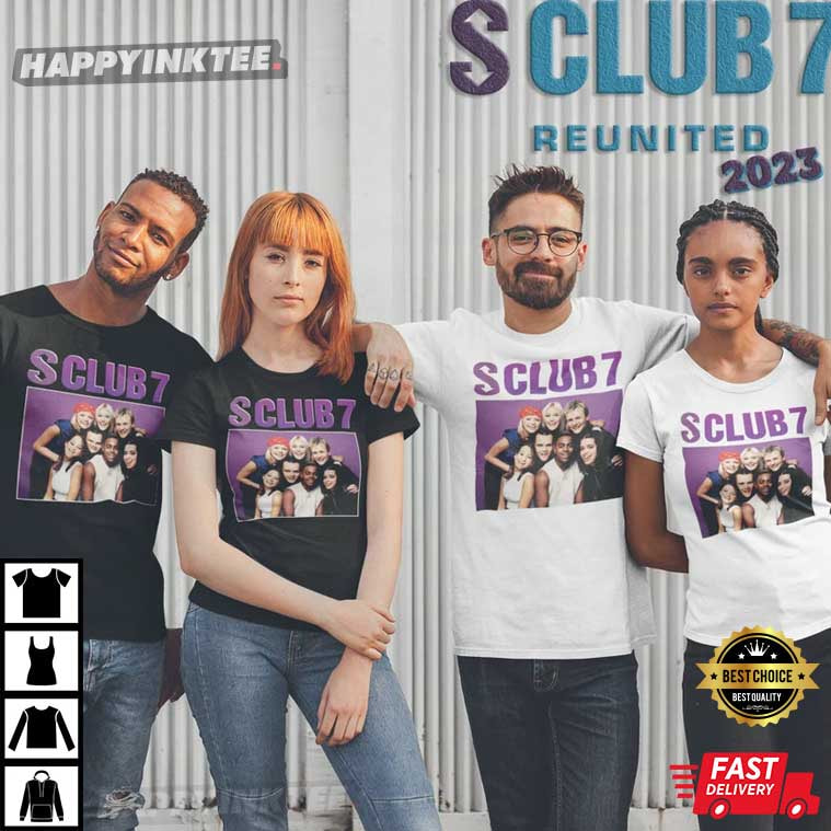 Retro Vintage S Club 2023 UK Tour T-Shirt