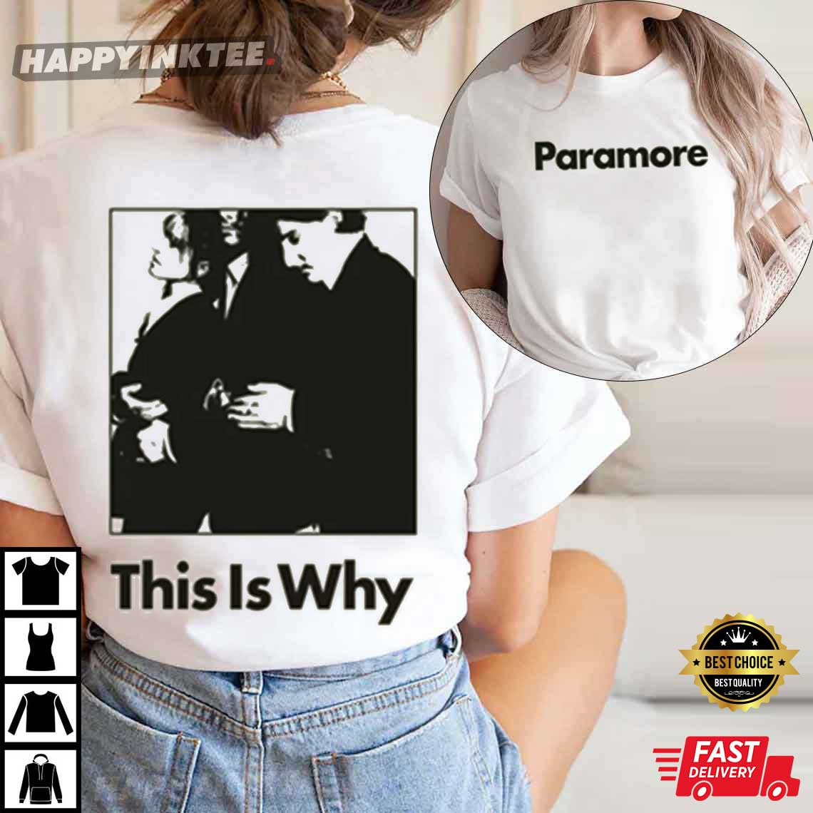 Paramore Tour 2023 Shirt, Paramore Merch - Print your thoughts. Tell your  stories.