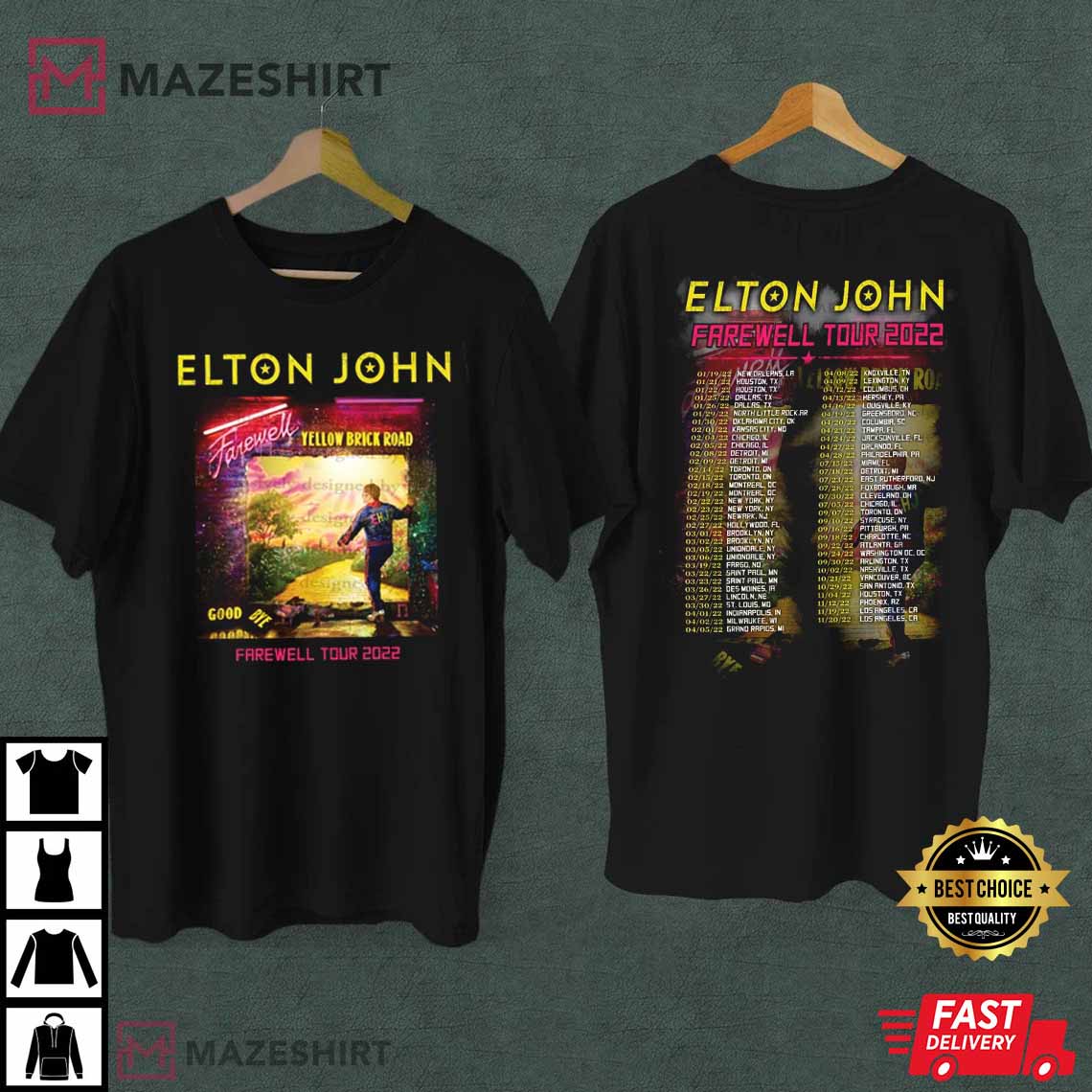 Rocket Man Elton John Best T-Shirt