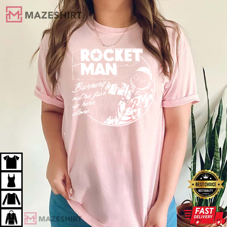 Rocketman Elton John Merch Best T-Shirt