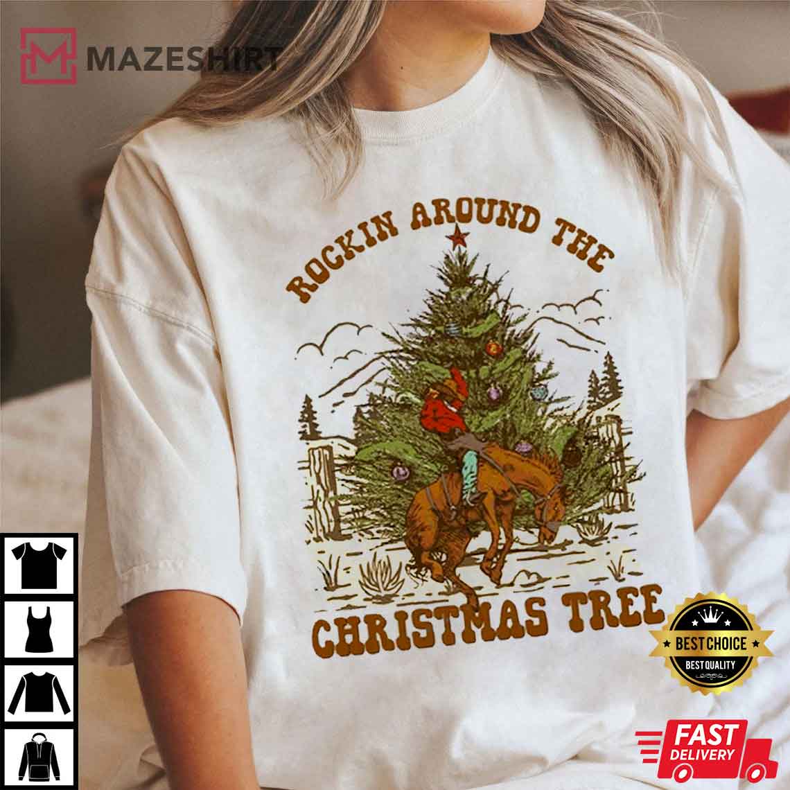 Rockin Around The Christmas Tree T-Shirt