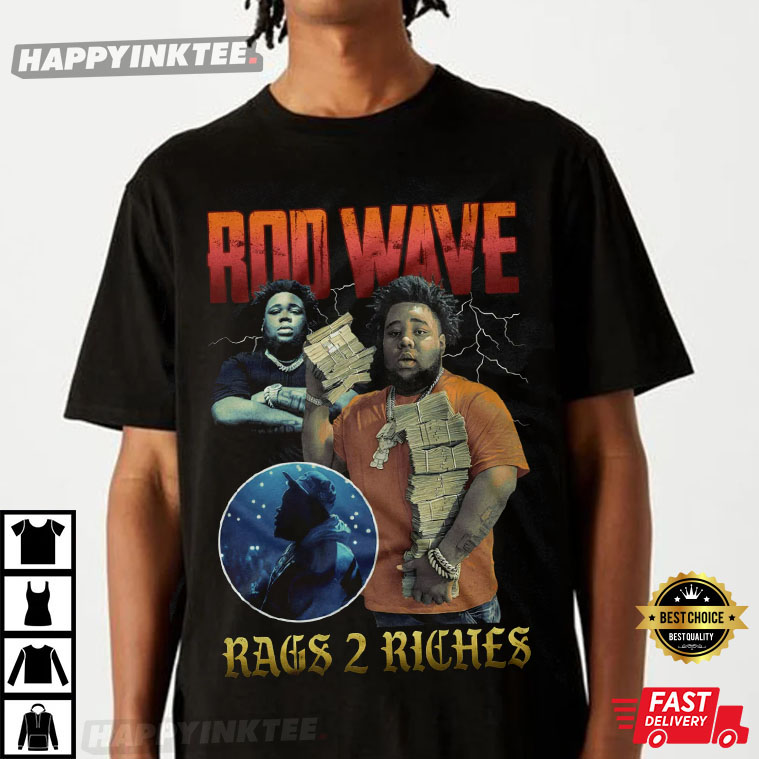 Rod Wave Hip Hop RnB Merch Vintage 90s Best T-Shirt