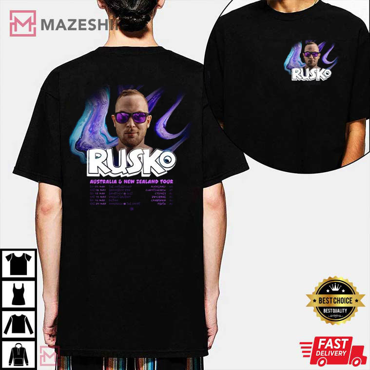 Rusko Australia and New Zealand Tour T-Shirt