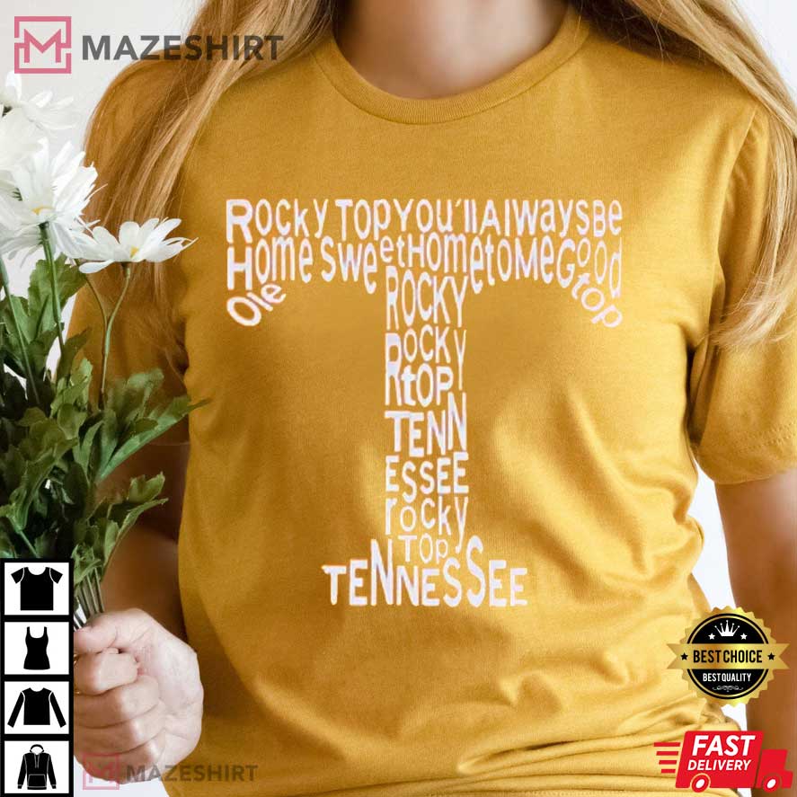 Rustic Rocky Top Tennessee Best T-Shirt