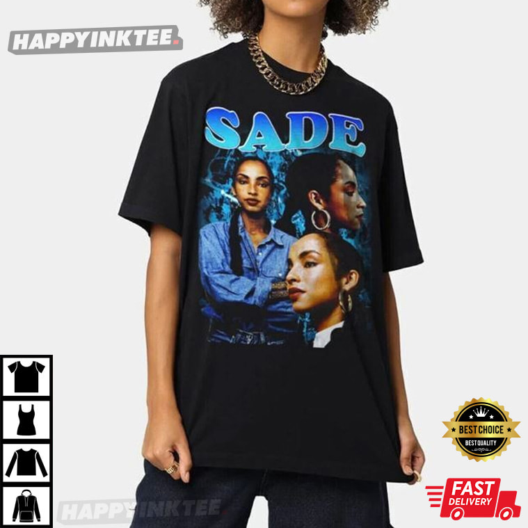 Sade Adu Vintage Printed Graphic Best T-Shirt