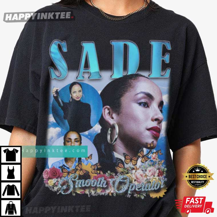 Sade Printed Graphic Smooth Operator Gift For Fan T-Shirt