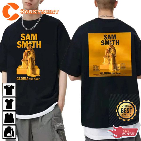 Sam Smith Gloria World Tour 2023 North America Tour T-Shirt