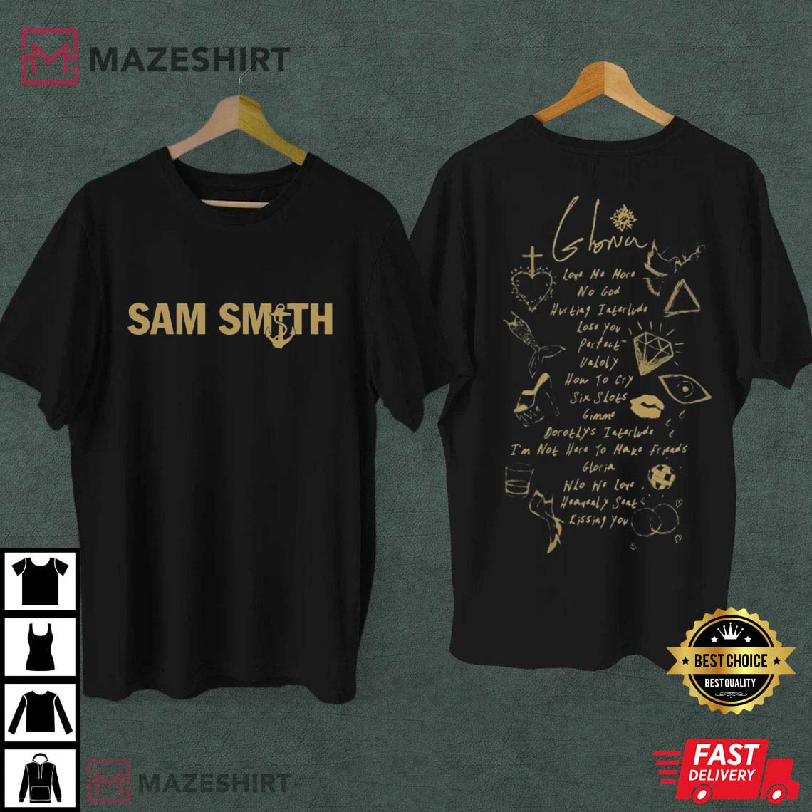 Sam Smith Gloria World Tour 2023, Unholy T-Shirt