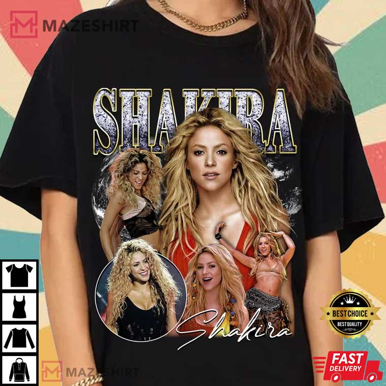 Shakira Vintage 90s Gift For Fans T-Shirt