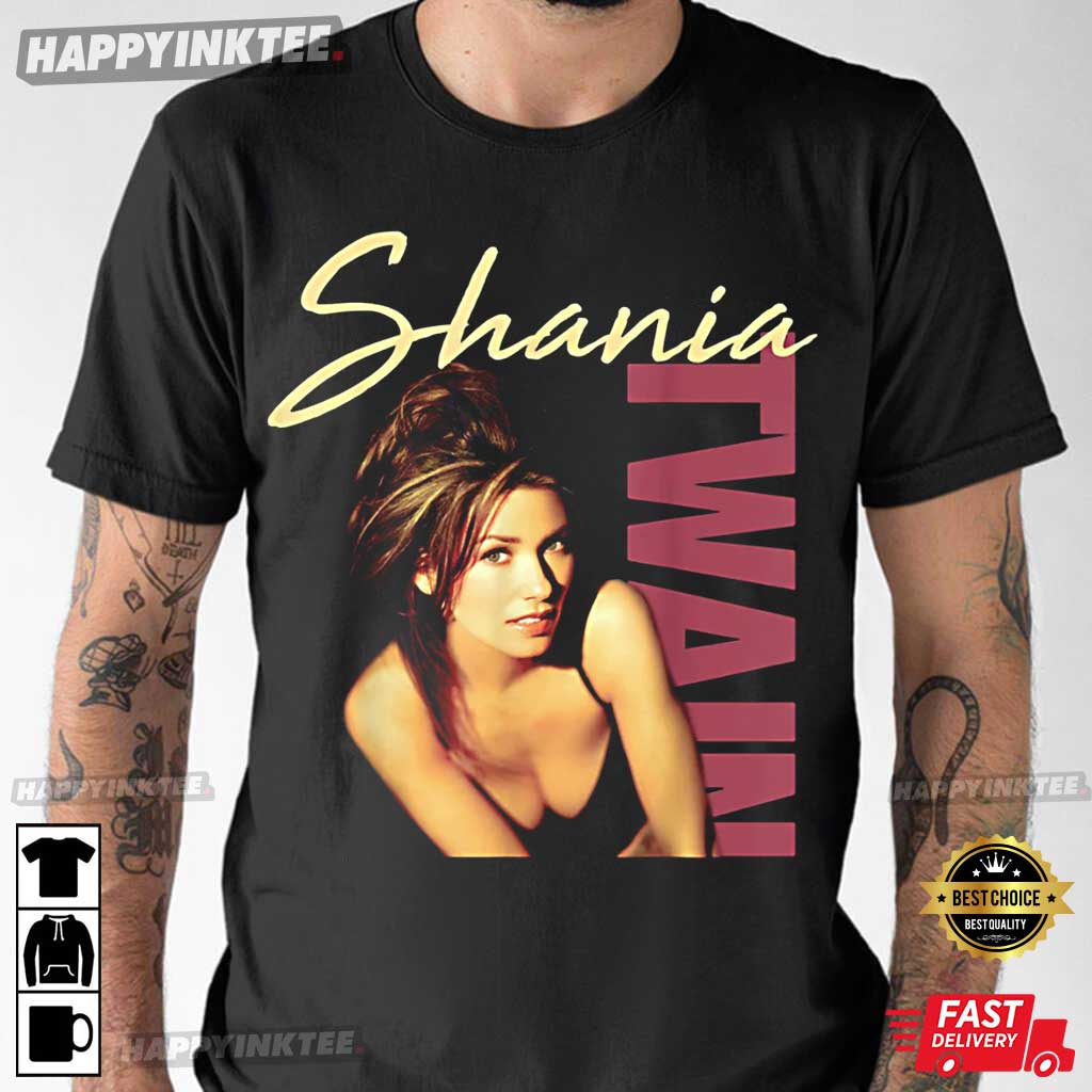 Shania Twain Album 90's Merch T-Shirt