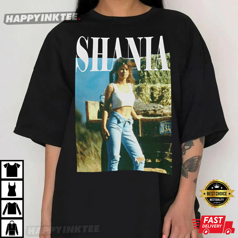 Shania Twain Country Music 90s T-Shirt