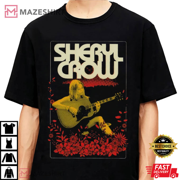 Sheryl Crow, Rock N Roll Half Of Time 2023 Tour T-Shirt