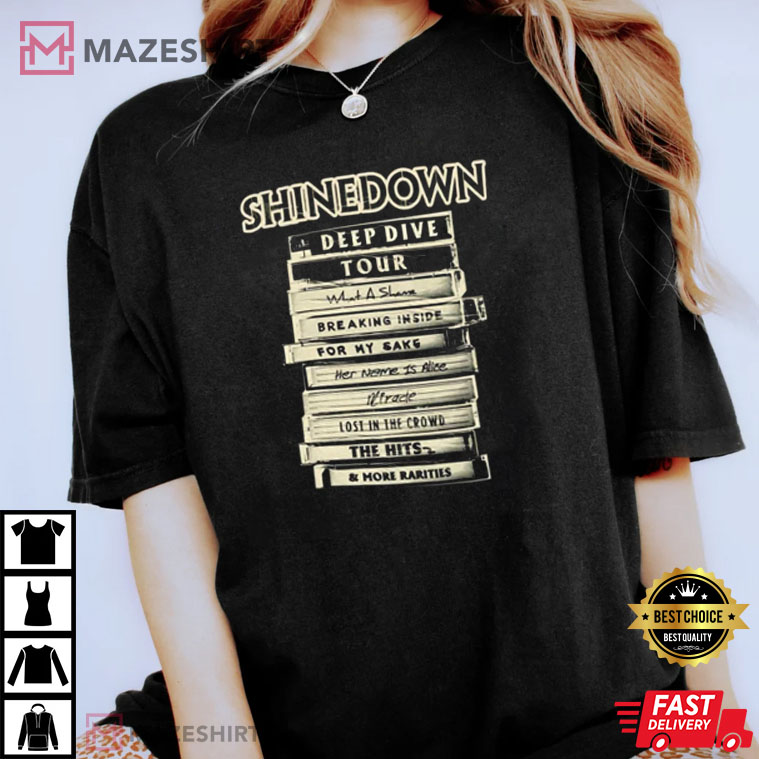 Shinedown Deep Dive Tour Best T-Shirt