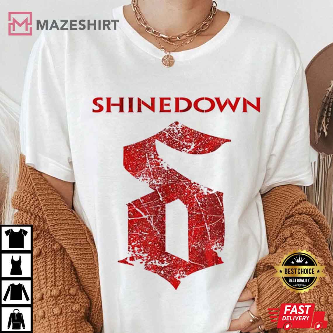 Shinedown, Shinedown The Voices Gift For Fan Shirt