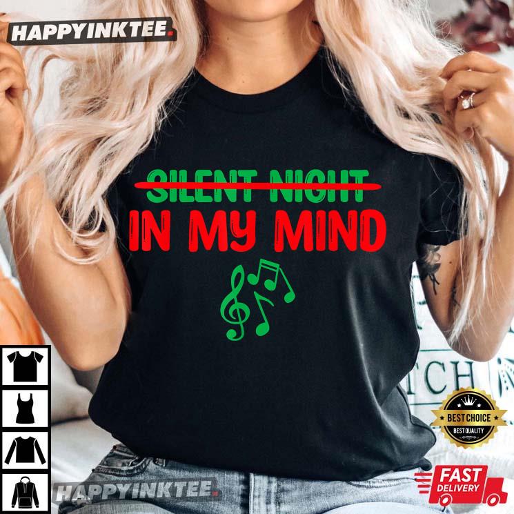 Silent Night In My Mind The The Temptation Christmas T-Shirt