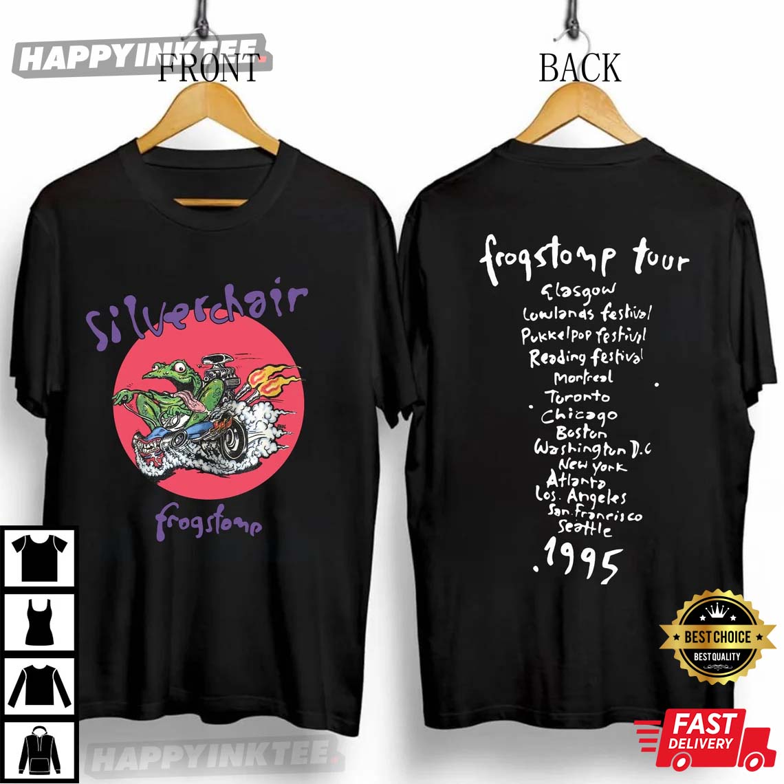 Silverchair Frogstomp Tour Vintage Best T-Shirt