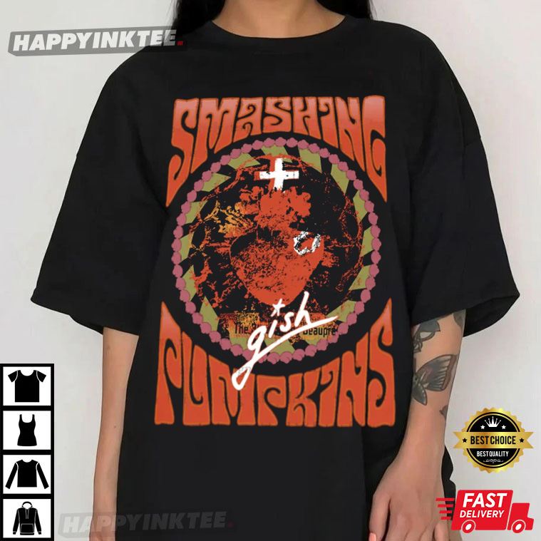 Smashing Pumpkins Mellon Collie Pop Rock Band T-Shirt