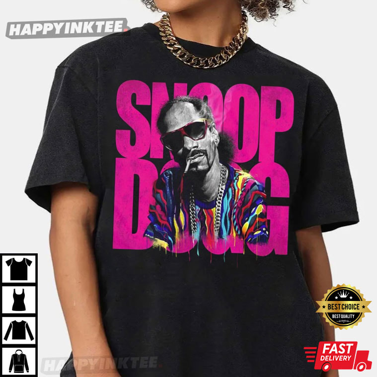 Snoop Dogg Rapper Hip Hop Concert T-Shirt