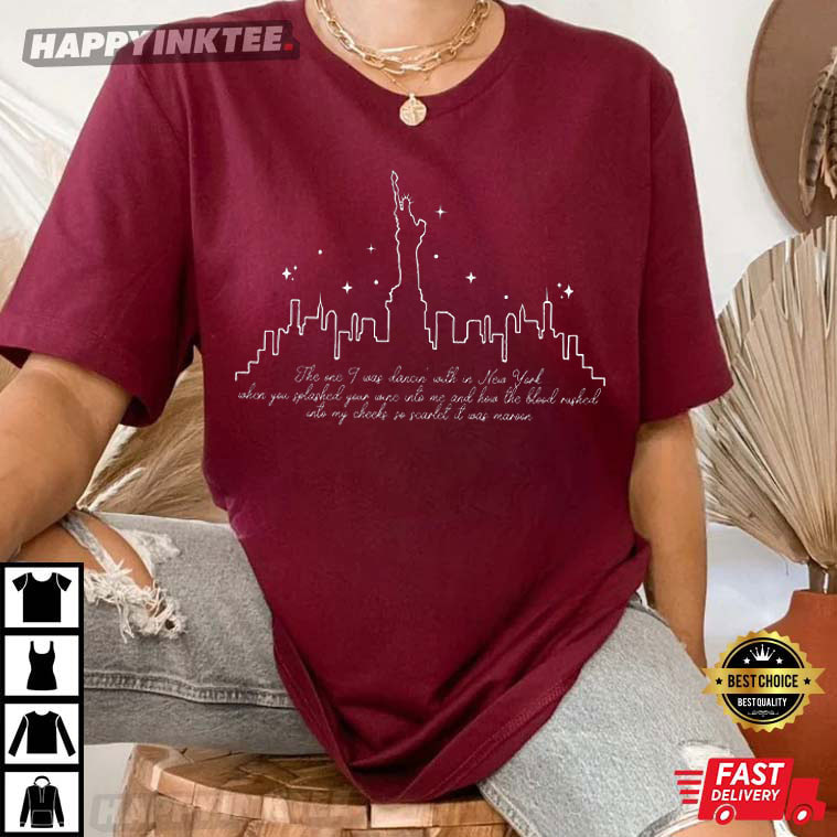 Maroon Taylor Comfort Colors Shirt | Swiftie Merch | Swifties Gifts | T Shirt | Midnights | Folklore | Evermore | Swifty