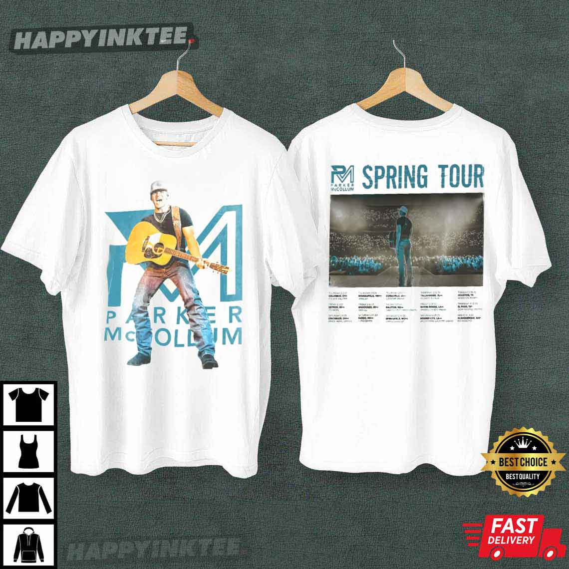 Spring Headlining Tour 2023 Parker McCollum T-Shirt