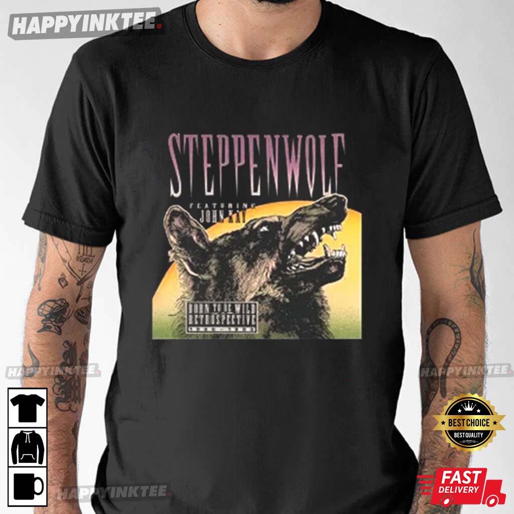 Steppenwolf Born To Be Wild Rock Band T-Shirt