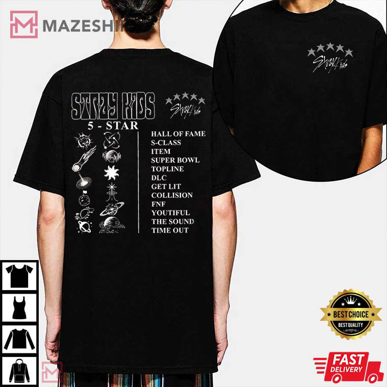 Stray Kids Album 5 Star Gift For Fan T-Shirt