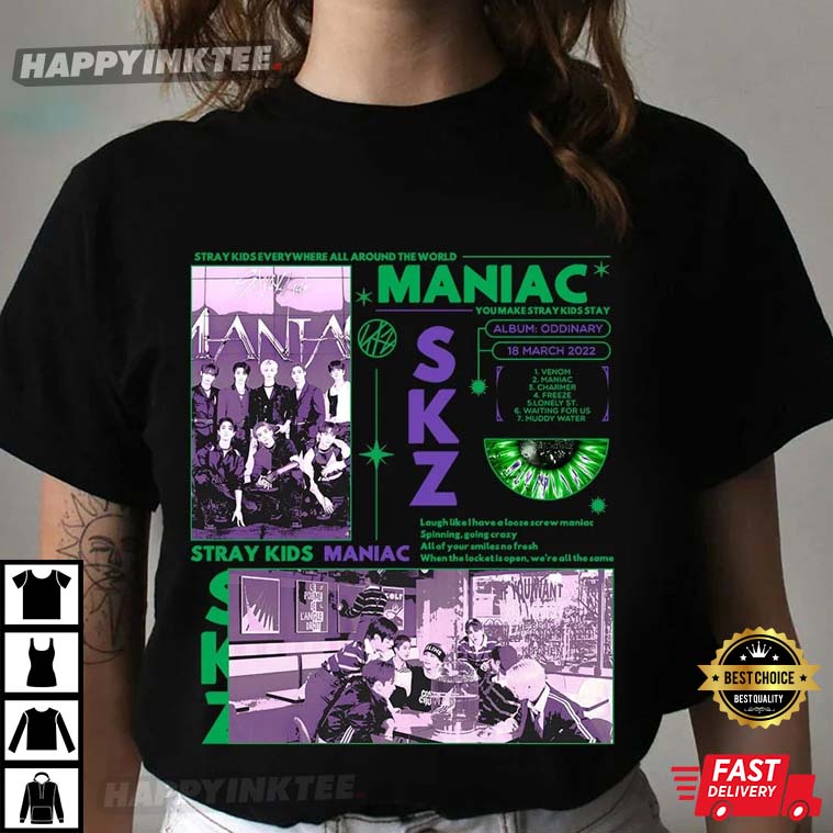 Stray Kids Maniac Ordinary Inspired T-Shirt