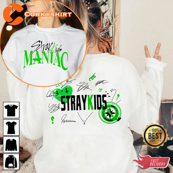 Stray Kids Maniac Stray Kids World Tour Sweatshirt