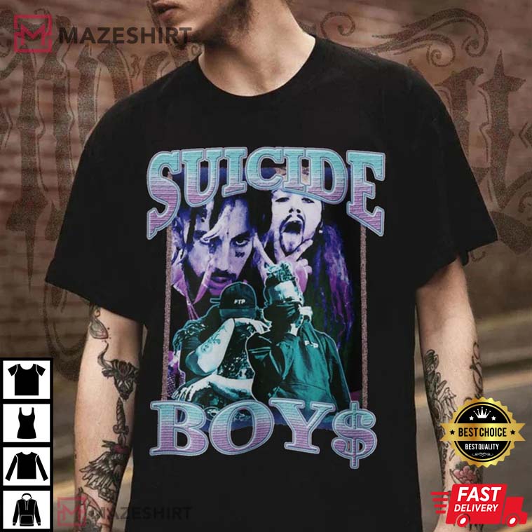 Suicideboys Suicideboys Grey Day Fan Gift T Shirt