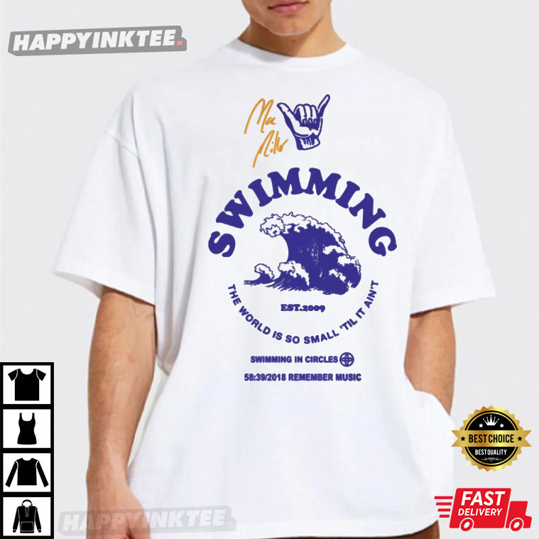 Swimming In The Wave Mac Miller Best T-Shirt