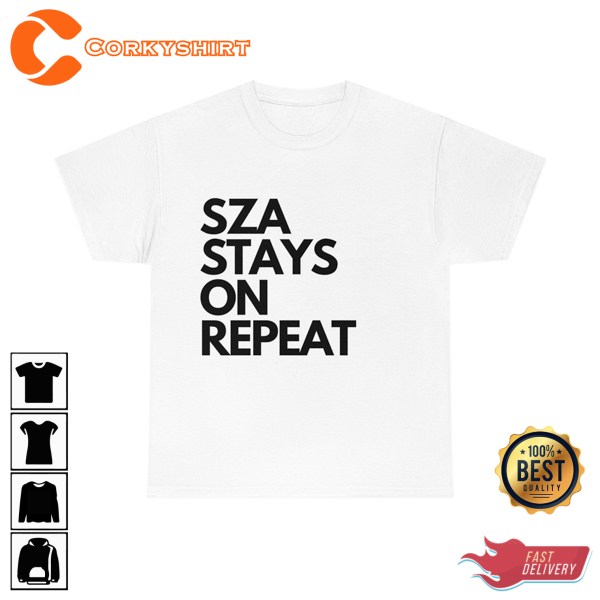 Sza Stays On Repeat Classic Unisex T Shirt