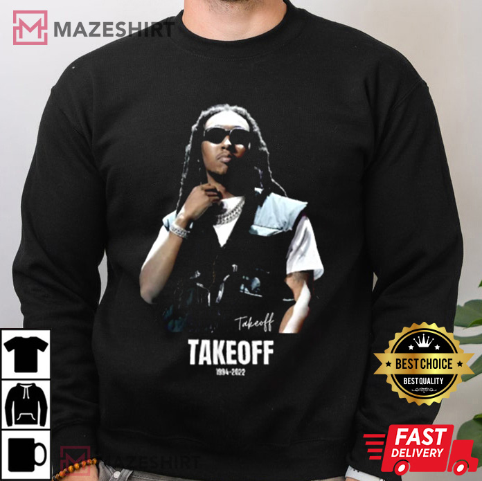 Takeoff RIP 1994 - 2022 Migos Rapper Best T-Shirt