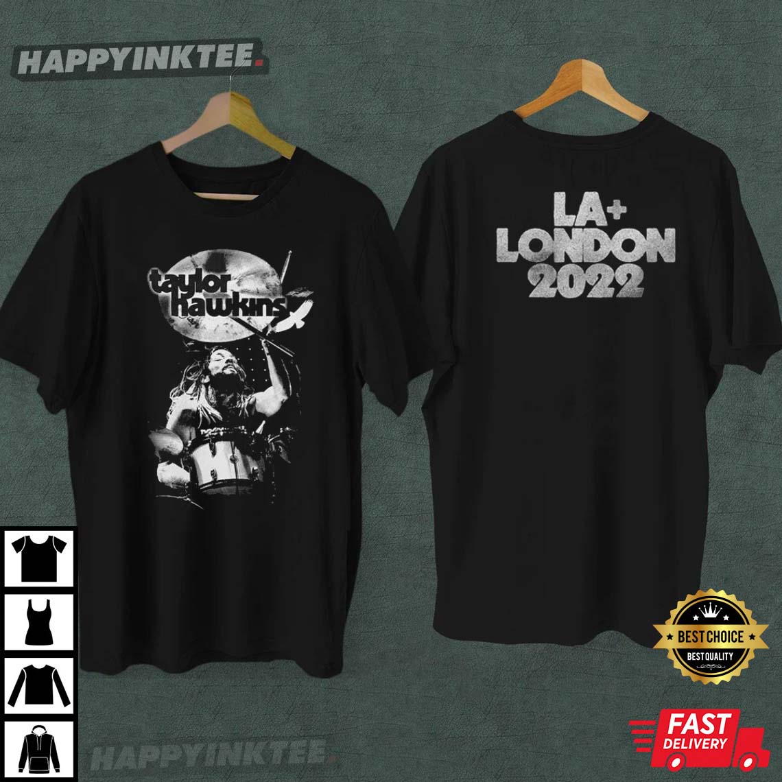 Taylor Hawkins La London 2022 Gift For Fan T-Shirt