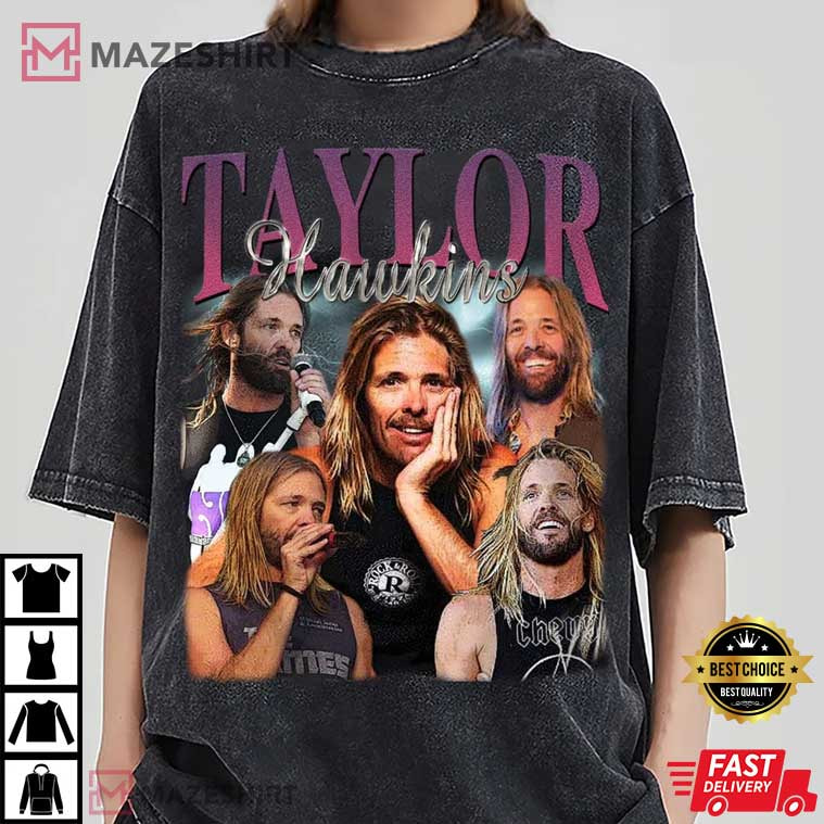 Taylor Hawkins Washed Gift For Fan T-Shirt