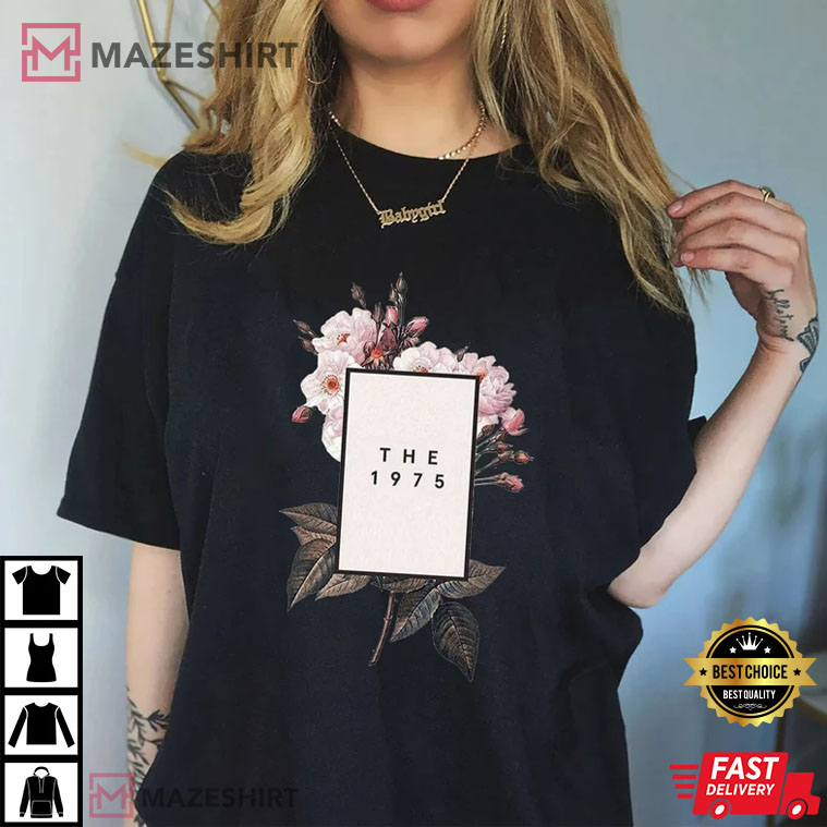 The 1975 Floral Merch Vintage Best T-Shirt