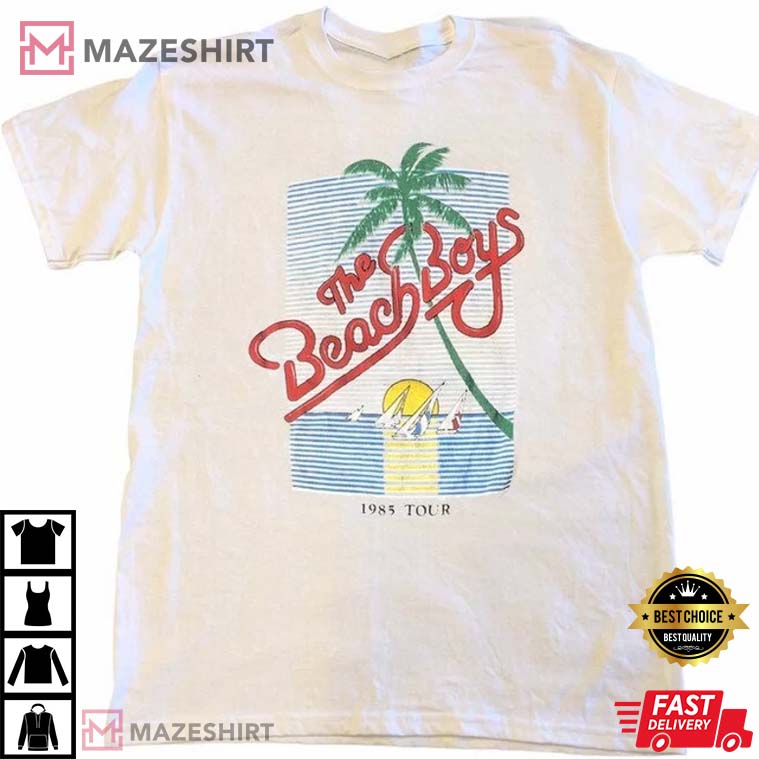 The Beach Boys 1985 Tour Band T-Shirt