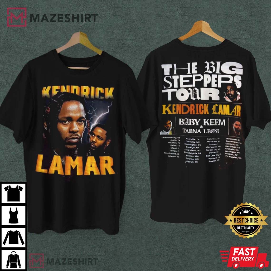 The Big Steppers Tour Oklama 2022 T-Shirt