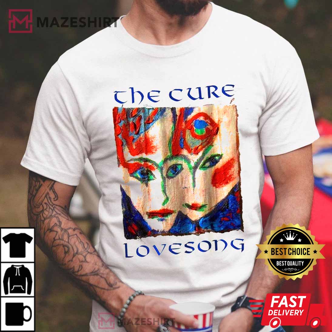 Vintage The Cure Treasure T-Shirt