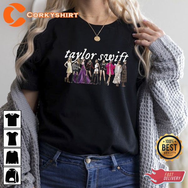 The Eras Tour Taylor Concert Shirt Taylor Swiftie Merch