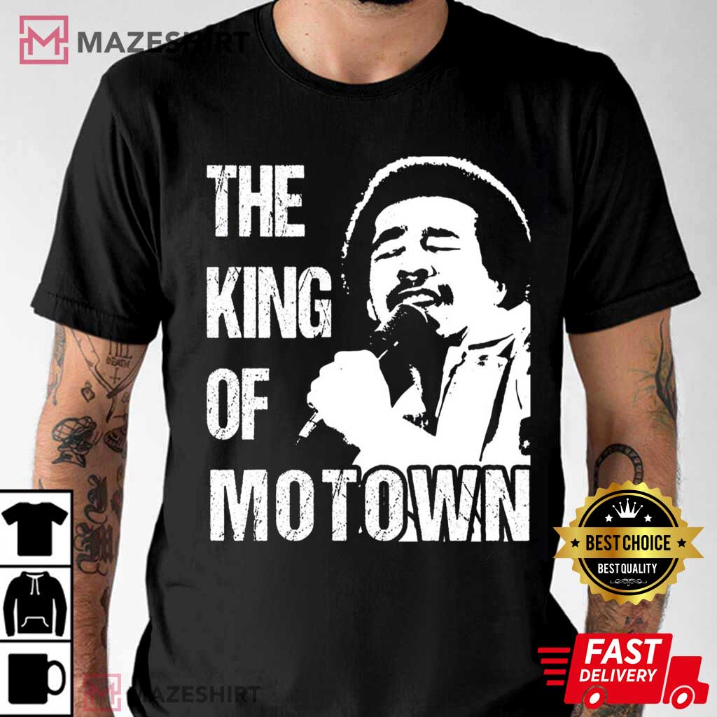 The King Of Motown Legends Smokey Robinson T-Shirt